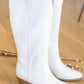 Shania Cowgirl Boots In White