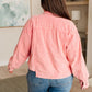 Main Stage Corduroy Jacket in Neon Pink