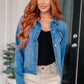 Every Occasion Denim Button Up Jacket