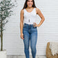 Becca Hi-Waisted Embroidered Pocket Relaxed Jeans-Womens denim-Hope Boutique &amp; Apparel