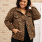 Can't Be Tamed Shacket in Bronze & Black-Womens-Hope Boutique &amp; Apparel