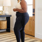 Hilary Side Fringe Skinny Jegging In Black-Womens denim-Hope Boutique &amp; Apparel