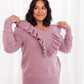 I Choose You Sweater in Purple-Womens-Hope Boutique &amp; Apparel