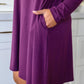 Most Reliable Long Sleeve Knit Dress In Plum-Womens-Hope Boutique &amp; Apparel