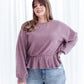 Purple Ribbons Top-Womens-Hope Boutique &amp; Apparel