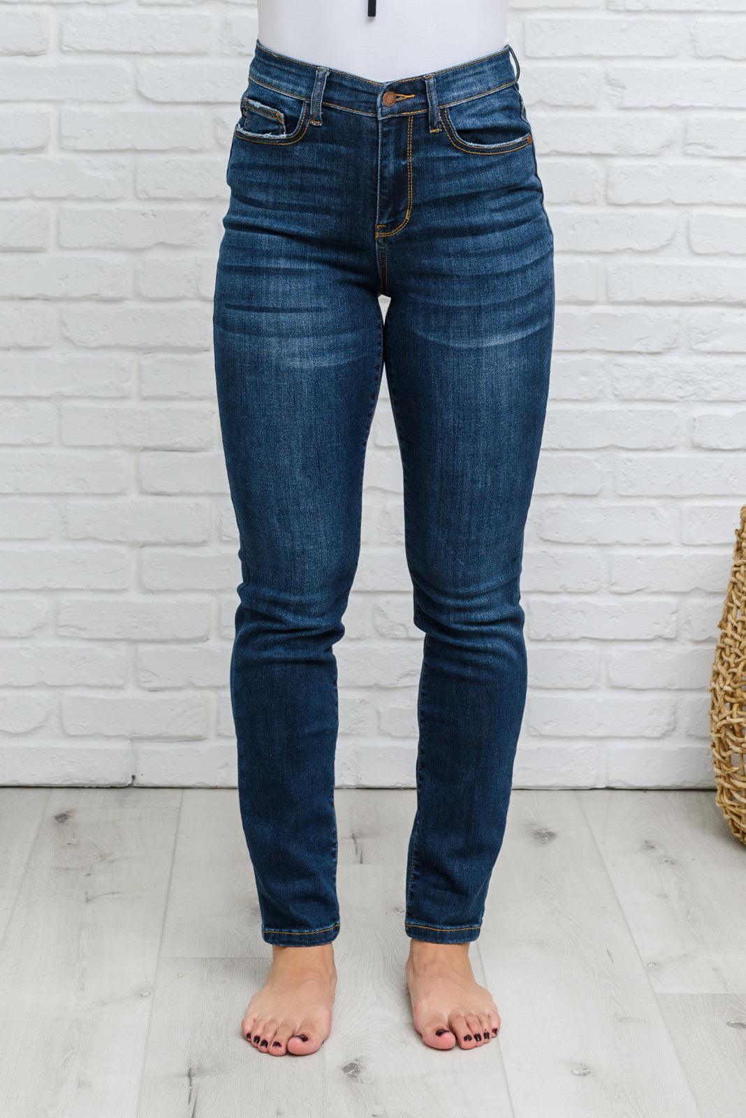 Reba Hi-Rise Clean Relaxed Fit Jeans-Womens denim-Hope Boutique &amp; Apparel