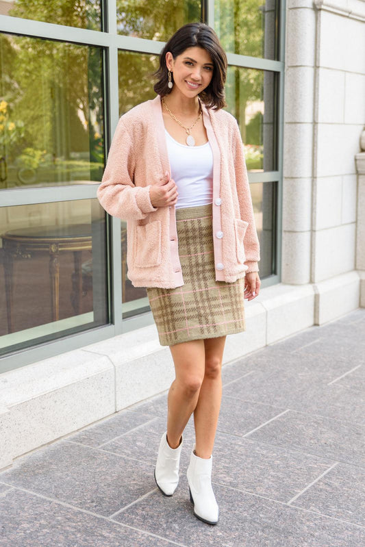 Start The Trend Cardigan in Blush-Womens-Hope Boutique &amp; Apparel