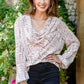 Take Flight Cowl Neck Top-Womens-Hope Boutique &amp; Apparel