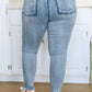 Talulla Bleach Splash Button Fly Destroyed Skinny Jeans-Womens denim-Hope Boutique &amp; Apparel