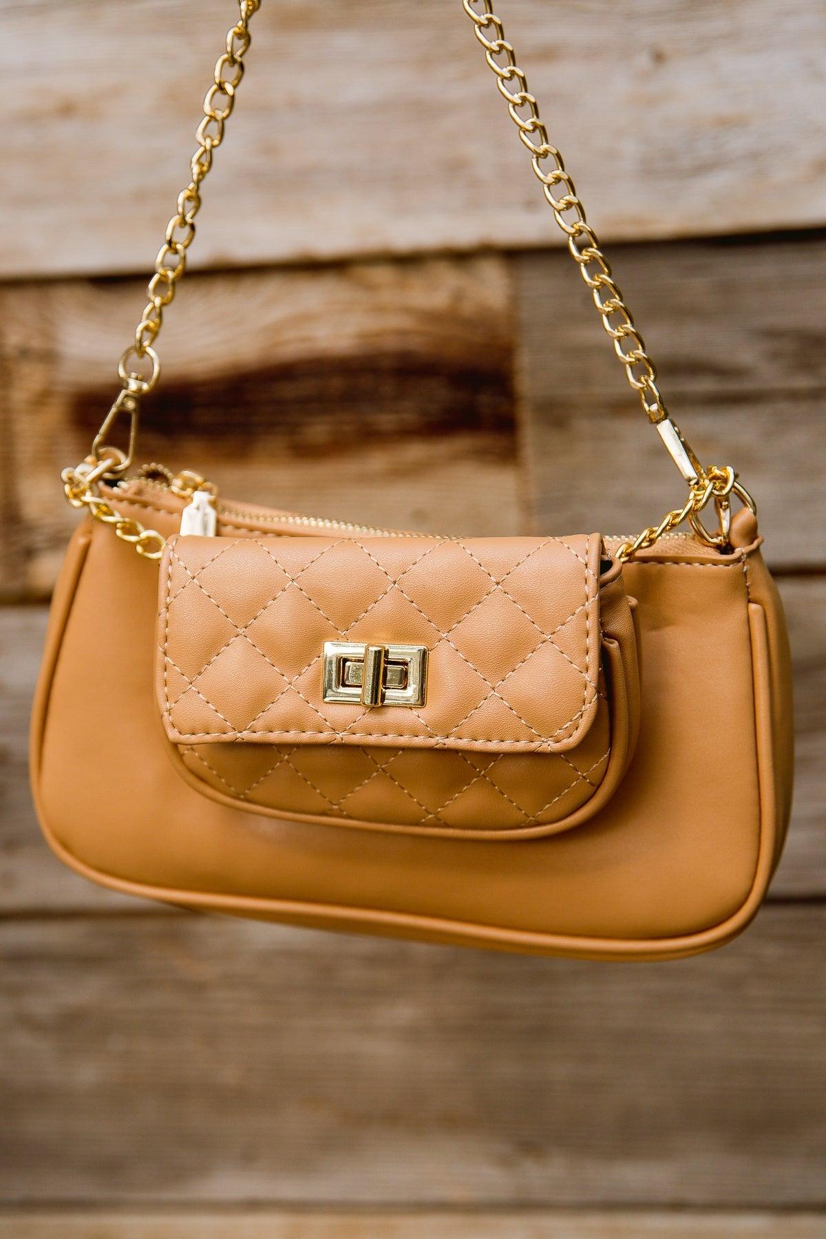 Willa Crossbody Bag In Tan-Womens-Hope Boutique &amp; Apparel